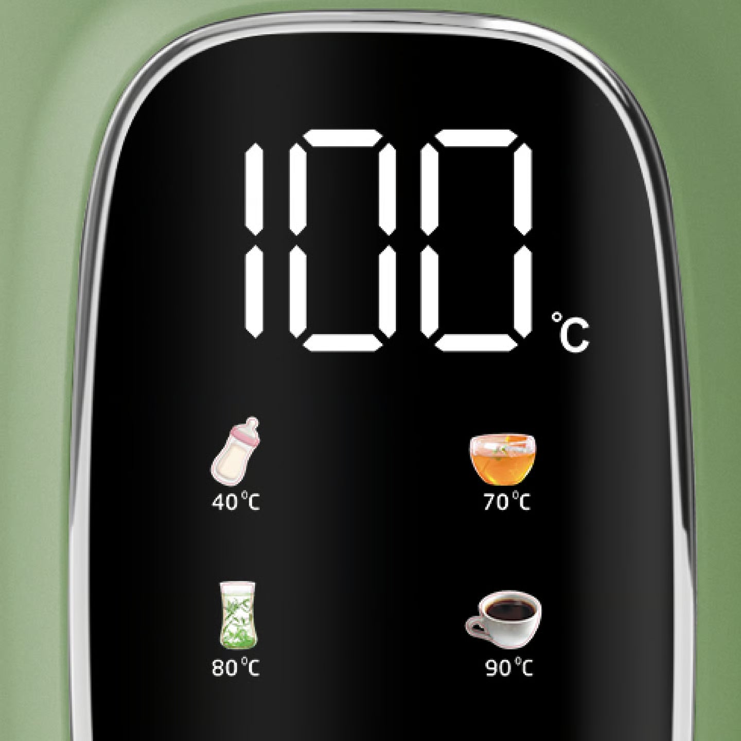 LEXICAL 1.7L Variable Temperature Electric Kettle | 2200W Fast Boil with LED Touch Screen