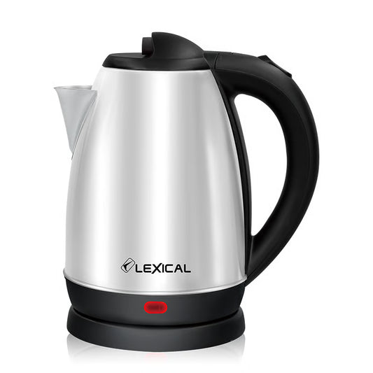 Lexical 1.8L Stainless Steel Electric Water Boiler 1500W | Rapid Boil and Boil-Dry Protection