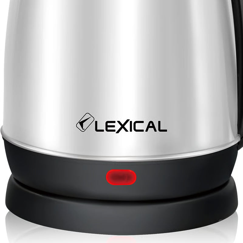 Lexical 1.8L Stainless Steel Electric Water Boiler 1500W | Rapid Boil and Boil-Dry Protection