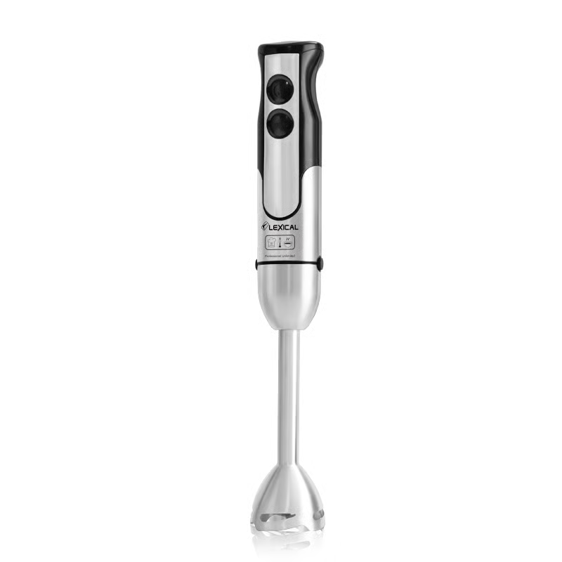 Lexical 4-in-1 Hand Blender | 800W Stainless Steel Stick Blender with Chopper Bowl, Egg Whisk & Measuring Cup